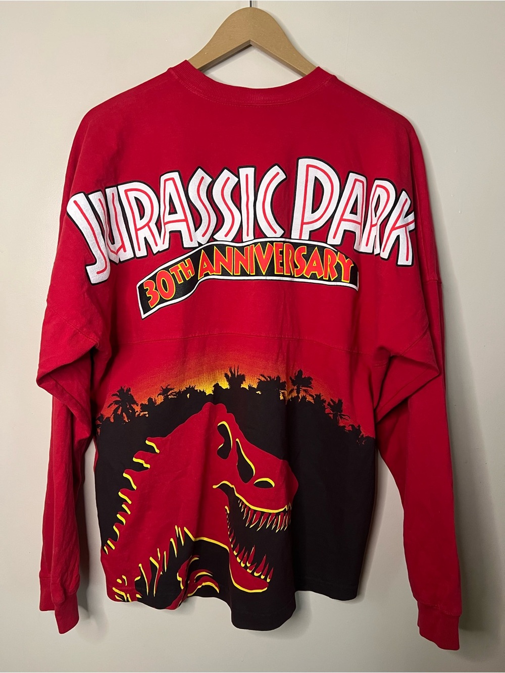 Universal Studios Jurassic Park 30th Anniversary Spirit Jersey Size S